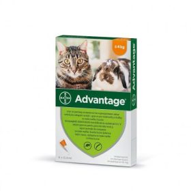   Advantage Spot on 4kg alatti macskák és nyulak részére 4x04ml
