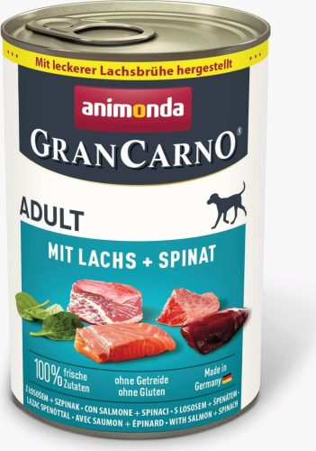 GranCarno 400g Lazac + Spenót + Marha
