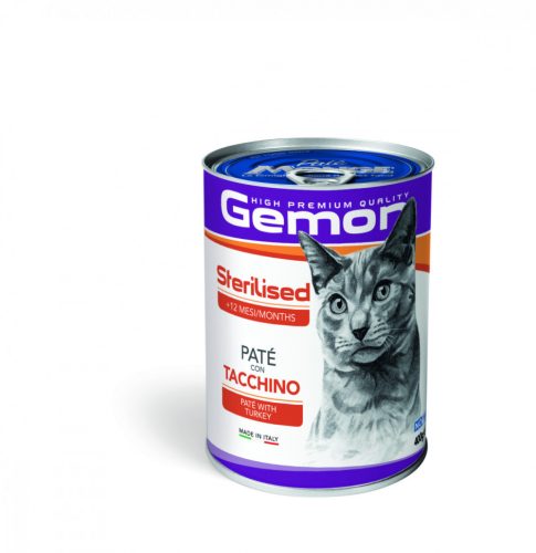 Gemon Cat 400g Pate Steril Pulyka