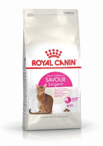 ROYAL CANIN SAVOUR EXIGENT - válogatós felnőtt macska száraz táp  (0,4 kg)