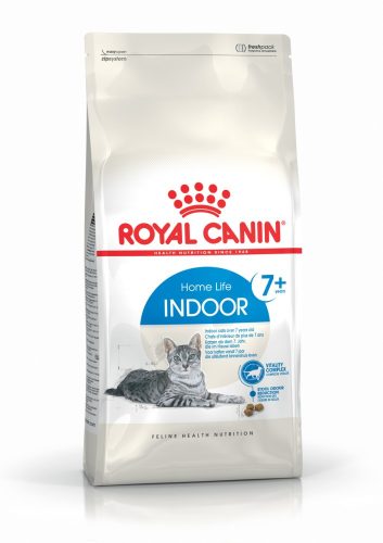 ROYAL CANIN INDOOR 7+ - lakásban tartott idősödő macska száraz táp (0,4 kg)