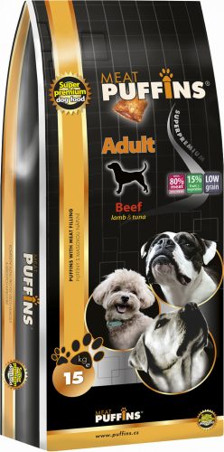 Puffins Adult Marha + Rizs 15kg