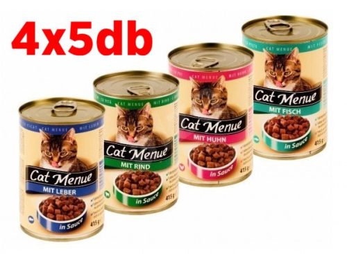 Cat Menü Macska konzerv MIX 20x415g