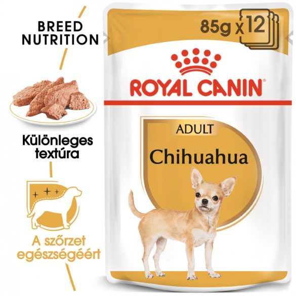 ROYAL CANIN CHIHUAHUA ADULT 12x85g Alutasakos kutyaeledel