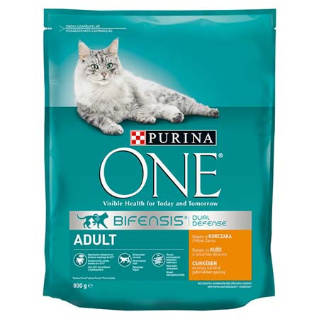 Purina One Adult Csirkés Száraz macskaeledel 800g