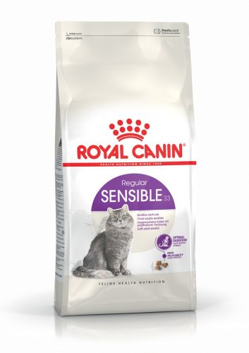 ROYAL CANIN SENSIBLE - érzékeny emésztésű felnőtt macska száraz táp (10 kg)