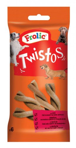 Frolic Twistos marhahús ízű jutalomfalat (6db) 105g