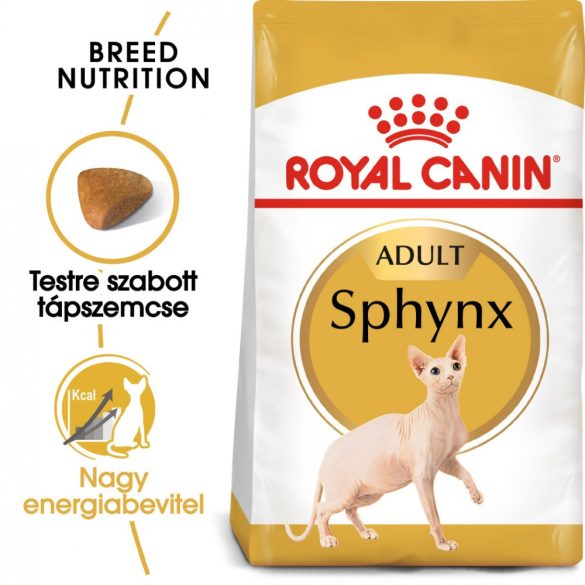 ROYAL CANIN SPHYNX ADULT 400g Macska száraztáp