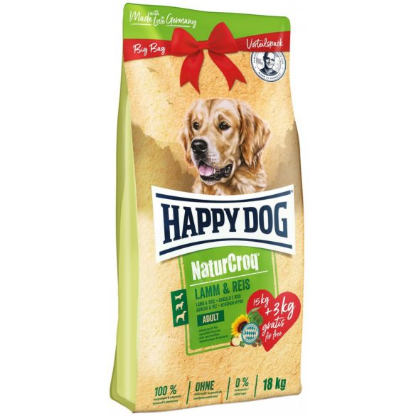 Happy Dog Natur-Croq Bárány 15+3kg