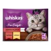 Whiskas 4x85g Pure Delight Zamatos falatkák aszpikban DD06W/DG82E