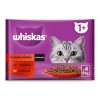 Whiskas 4x85g Klasszikus ételek mártásban DC45K