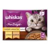 Whiskas 4x85g Pure Delight Baromfi ajánlatok aszpikban DG83S