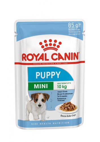 ROYAL CANIN MINI PUPPY - nedves táp kistestű kölyök kutya részére (12*85g)