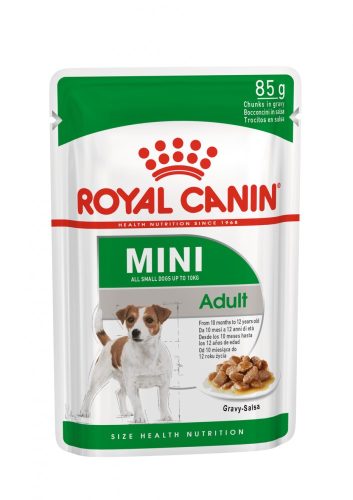 ROYAL CANIN MINI ADULT - nedves táp kistestű felnőtt kutya részére (12*85g)