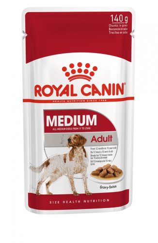 ROYAL CANIN MEDIUM ADULT - nedves táp közepes testű felnőtt kutya részére (10*140g)