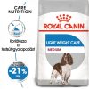 ROYAL CANIN MEDIUM LIGHT WERIGHT CARE - száraz táp hízásra hajlamos, közepes testű felnőtt kutyák részére (3 kg)
