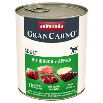 GranCarno 800g Szarvas + Alma + Marha