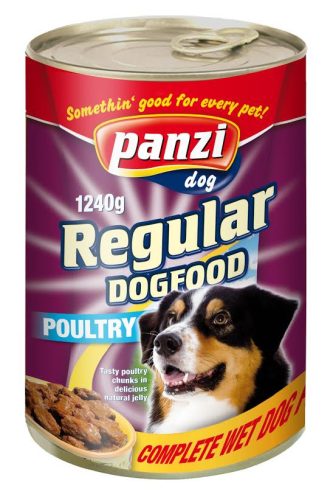Panzi konzerv kutya 1240g szárnyas 