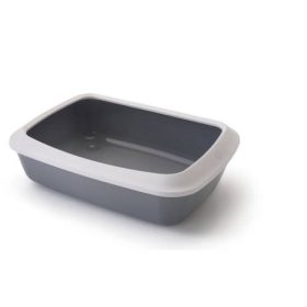 Alomtálca peremes szürke 42x12,5x31cm - Savic Iriz 42 