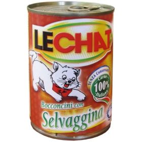 LeChat 400g Vadhúsos konzerv felnőtt macskák részére