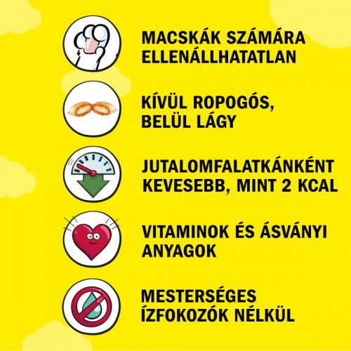 Dreamies jutalomfalat macskák számára Mega Pack 180g Sajttal