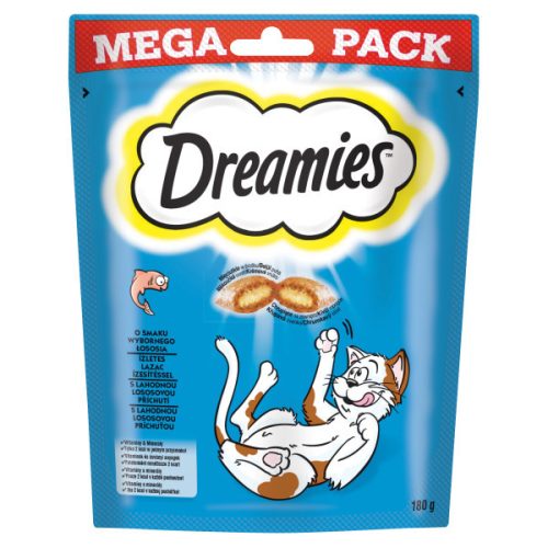 Dreamies jutalomfalat macskák számára Mega Pack 180g Lazccal