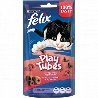 Félix Play Tubes Pulyka és Sonka 50g