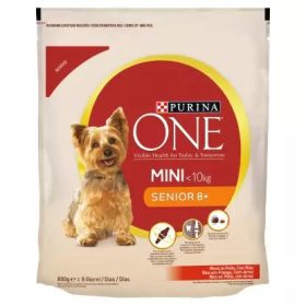 Purina One Mini Senior Csirkés Száraz kutyaeledel 800g 756