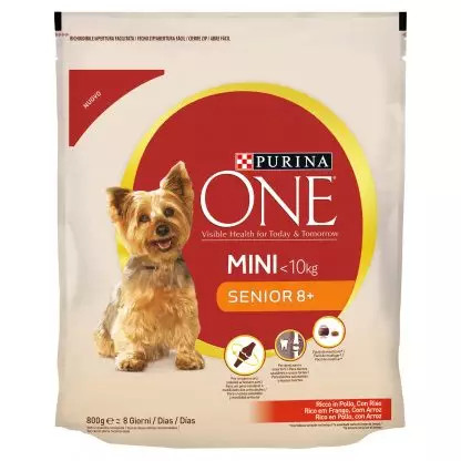 Purina One Mini Senior Csirkés Száraz kutyaeledel 800g