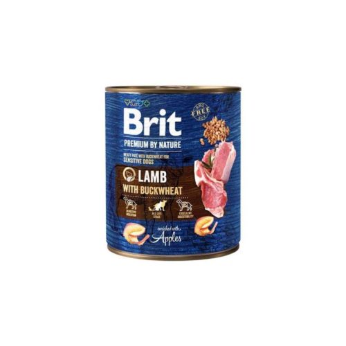 Brit Prémium Adult Paté Bárány Hajdinával 800g Kutyakonzerv