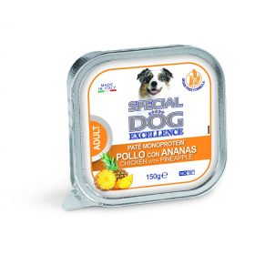   Special Dog Excellence Fruits 300g Pate Monoprotein Csirke+Ananász Alutálca