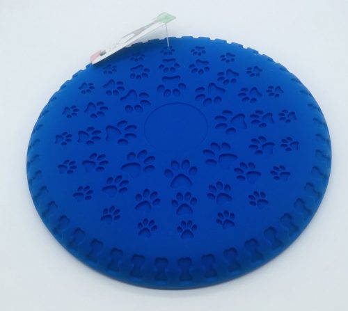 Frizbi 23 cm - kék, 3D tappancs minta