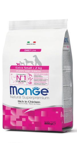 Monge Dog Daily Line 800g Extra Small Puppy&Junior