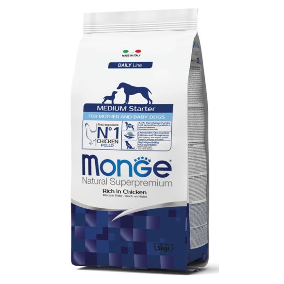 Monge Dog Daily Line 1,5kg Médium Starter