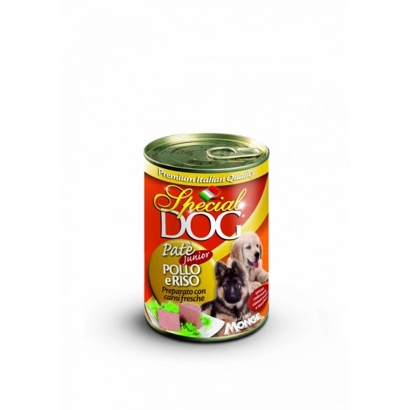Special Dog 400g Pate Junior Csirke
