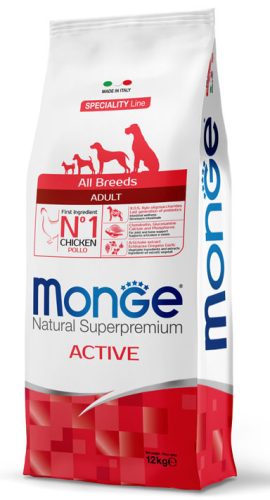Monge Dog Speciality Line 12kg Active Csirke (minden fajtának)