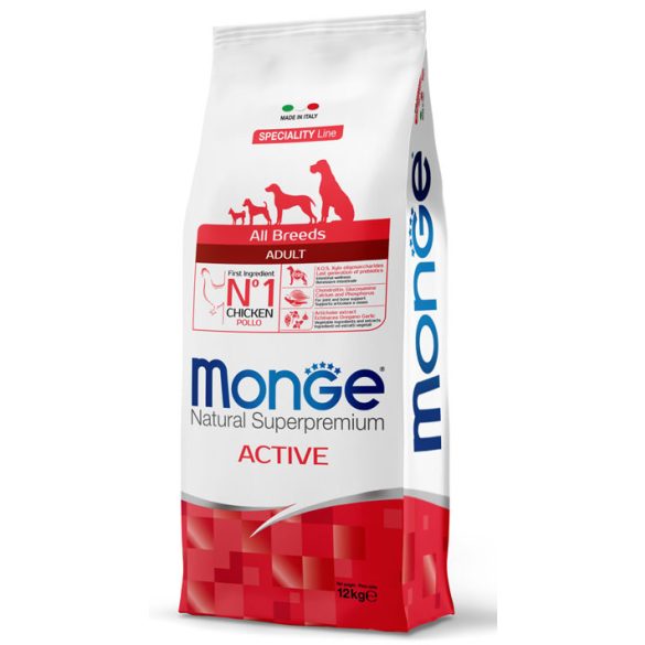 Monge Dog Speciality Line 12kg Active Csirke (minden fajtának)