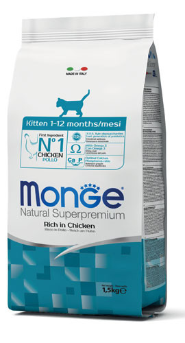 Monge Cat 1,5kg Kitten Csirke