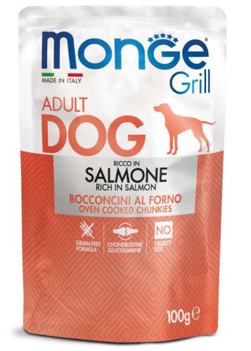 Monge Dog Grill 100g Alutasak Lazac