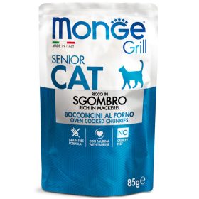 Monge Cat Grill 85g Alutasak Senior Makréla