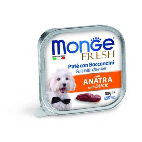 Monge Dog Fresh 100g Alutálca Kacsa
