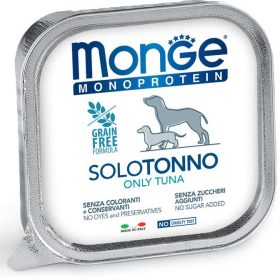 Monge Dog Monoprotein Paté 150g Alutálca 100% Tonhal