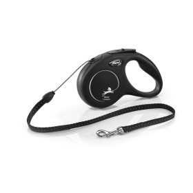 Flexi New Cord "M" fekete (5m)