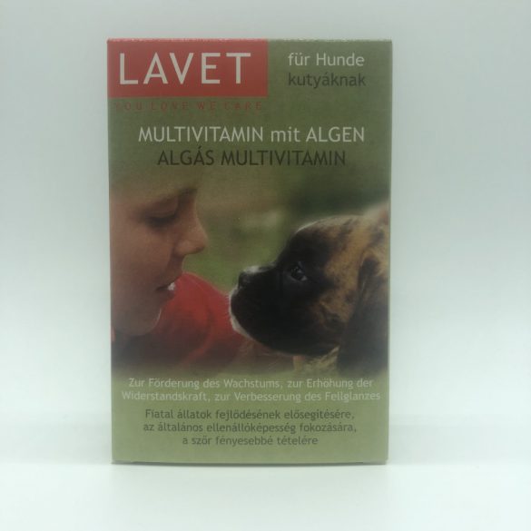 LAVET Algás Multivitamin tabl.kutyának 50db