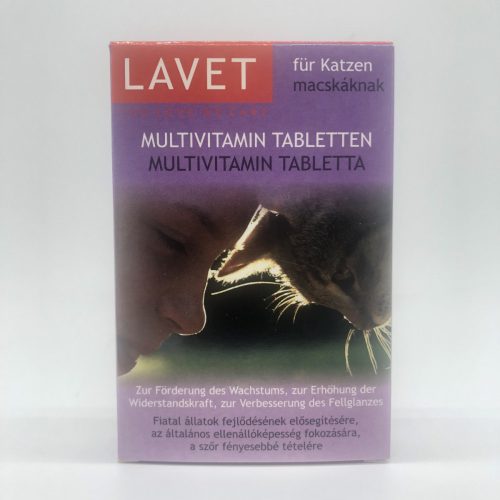 LAVET Multivitamin tabl. macskának 50db