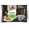 Sheba Vegyes választék  Alutasakos macskaeledel 4x85g