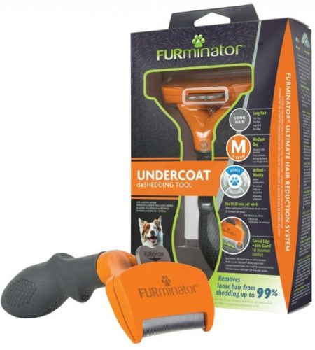 FURminator hosszúszőrű kutya M aljszőrkefe
