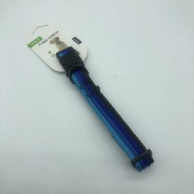   Nyakörv textil - fekete műanyag csattal 2cm x 35-50cm - KÉK