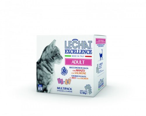 Lechat Excellence Alutasak 12x100g Marha + Lazac