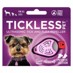 Tickless Pet ultrahangos kullancsriasztó PINK